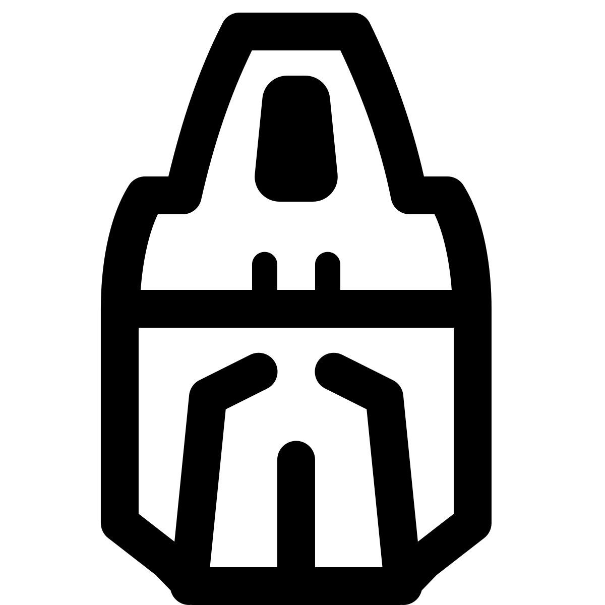 windows 11 outline style lanzadera tipo 6 icon