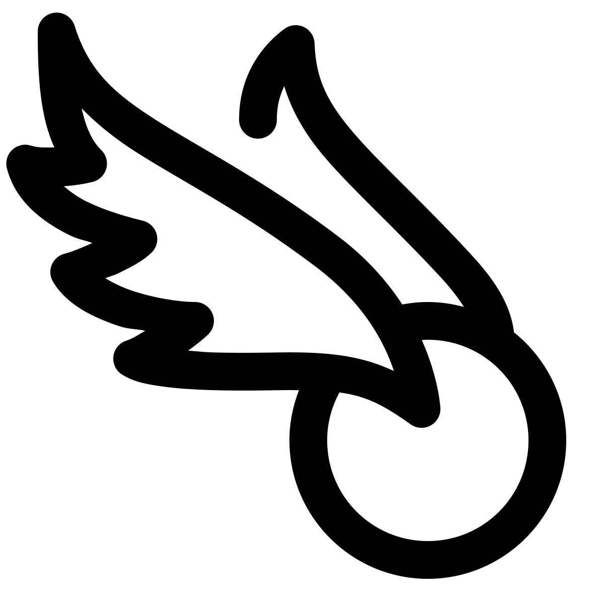 windows 11 outline style snitch icon