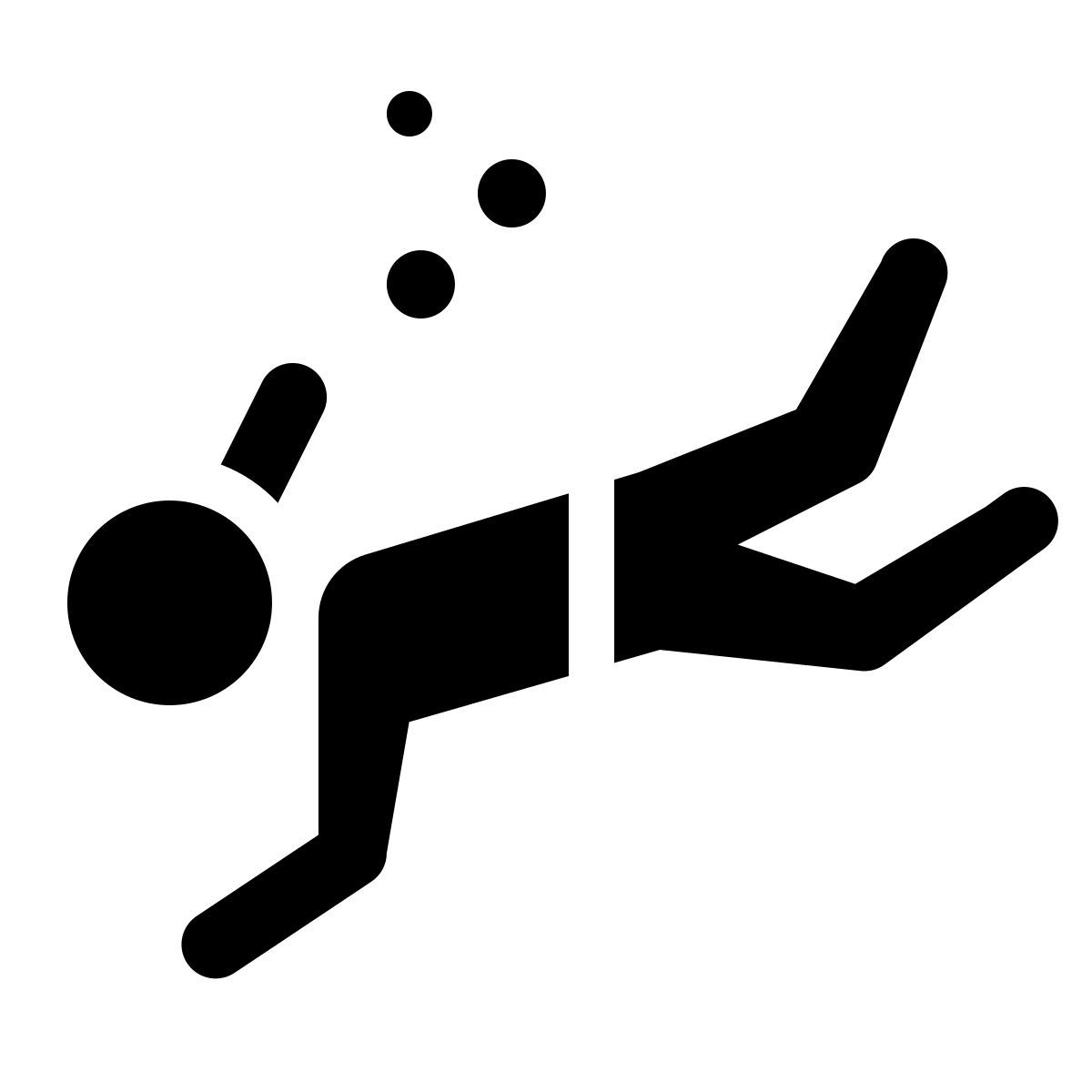 windows 11 outline style plongée en apnée icon