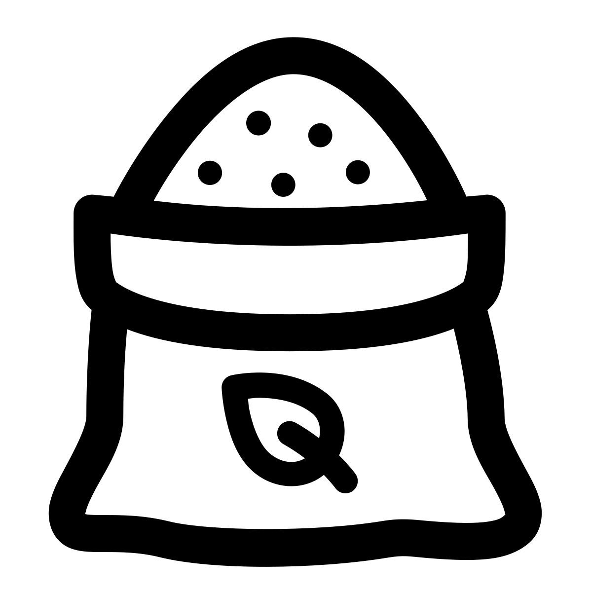 windows 11 outline style 고체비료 icon