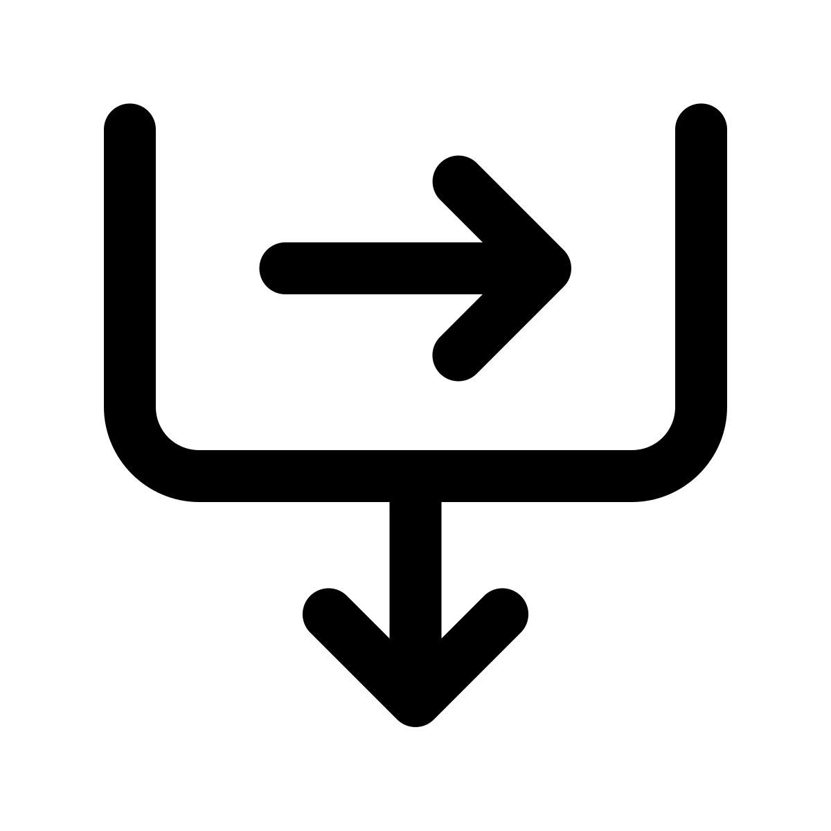 windows 11 outline style ordina per data seguente icon