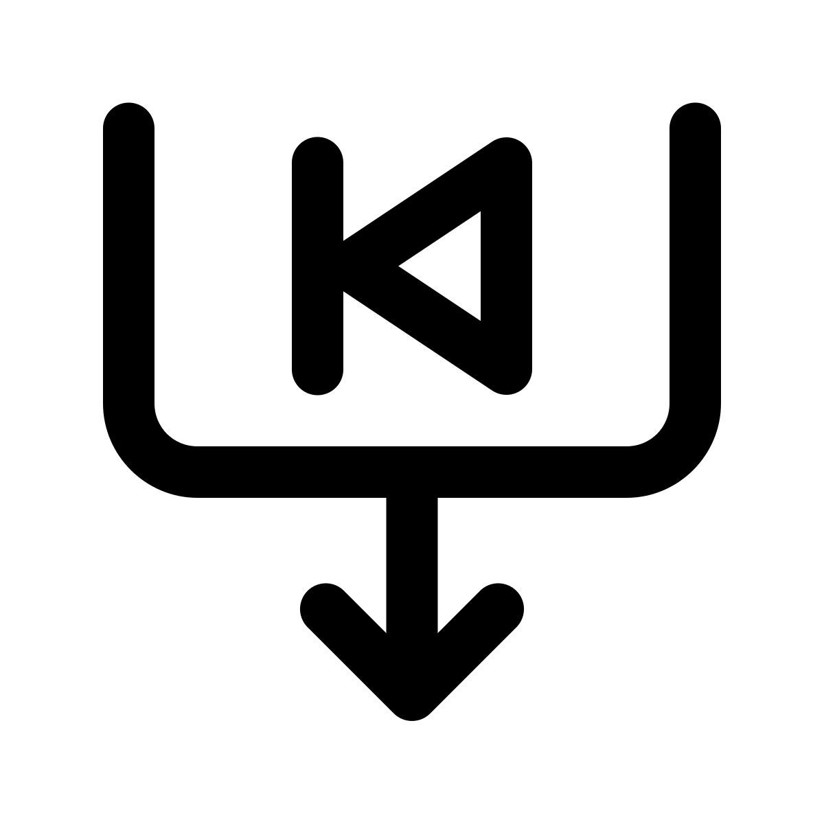 windows 11 outline style ordina per data di inizio icon