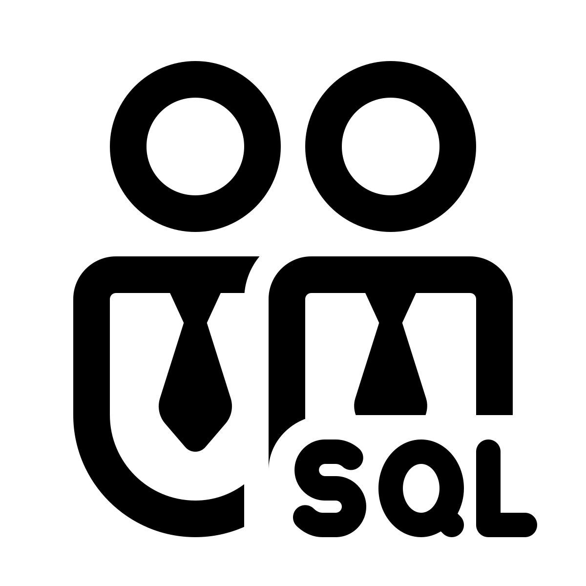 windows 11 outline style groupe d'administrateurs de base de données sql icon