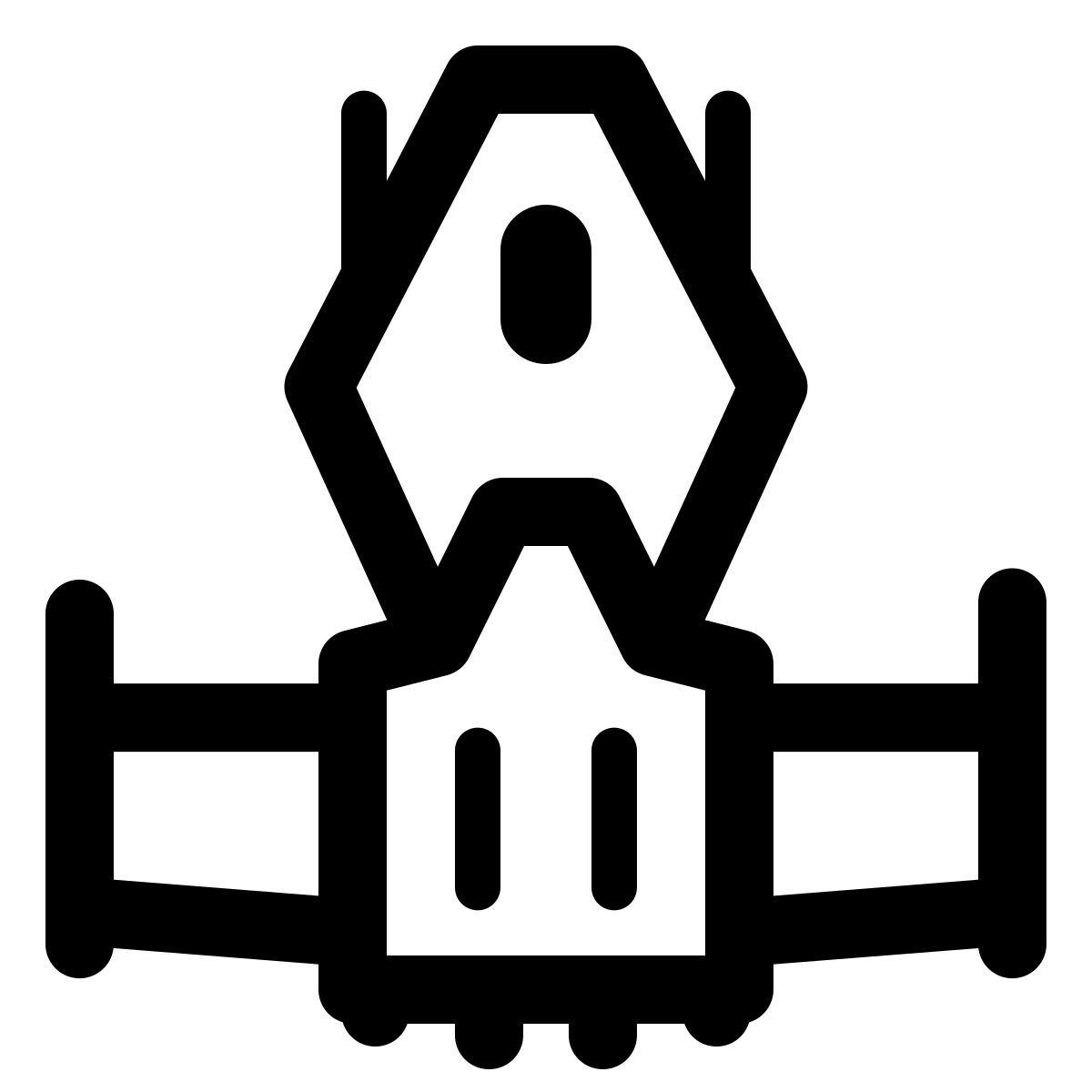 windows 11 outline style 星球大战叛军飞船 icon