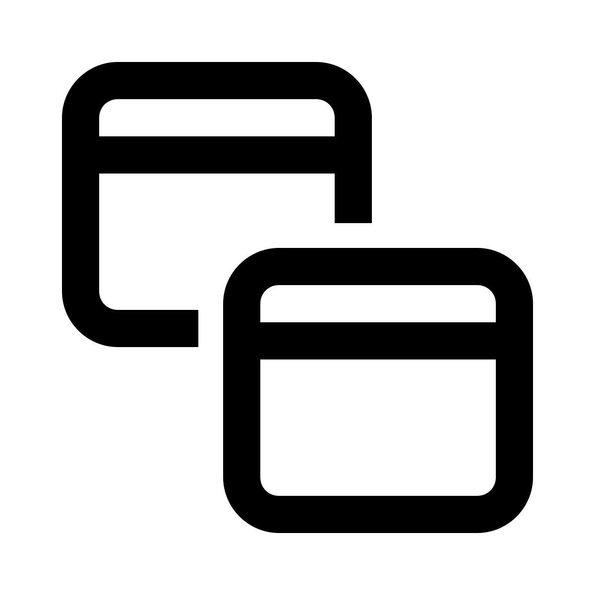 windows 11 outline style 静态视图级别2 icon