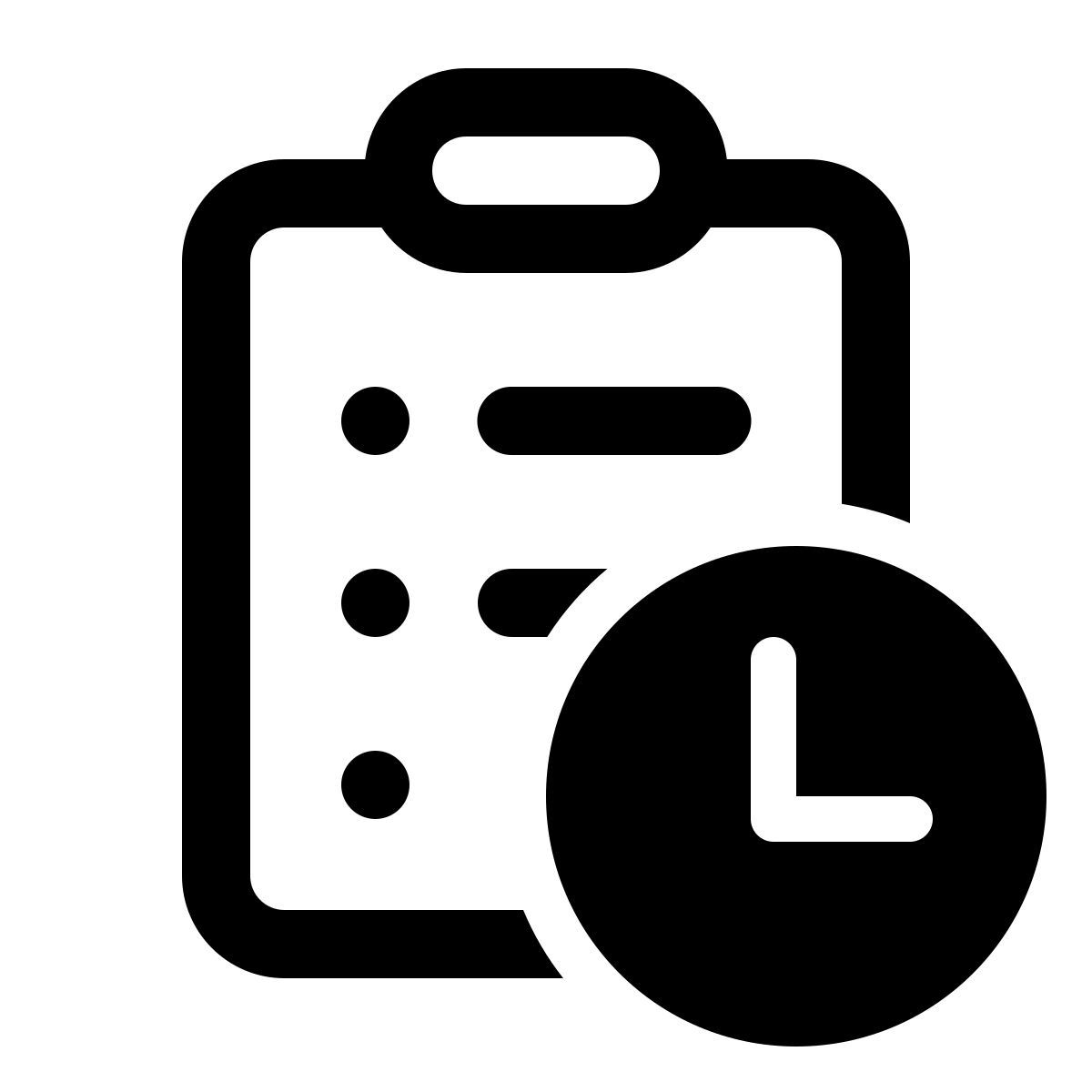 windows 11 outline style 작업 계획 icon