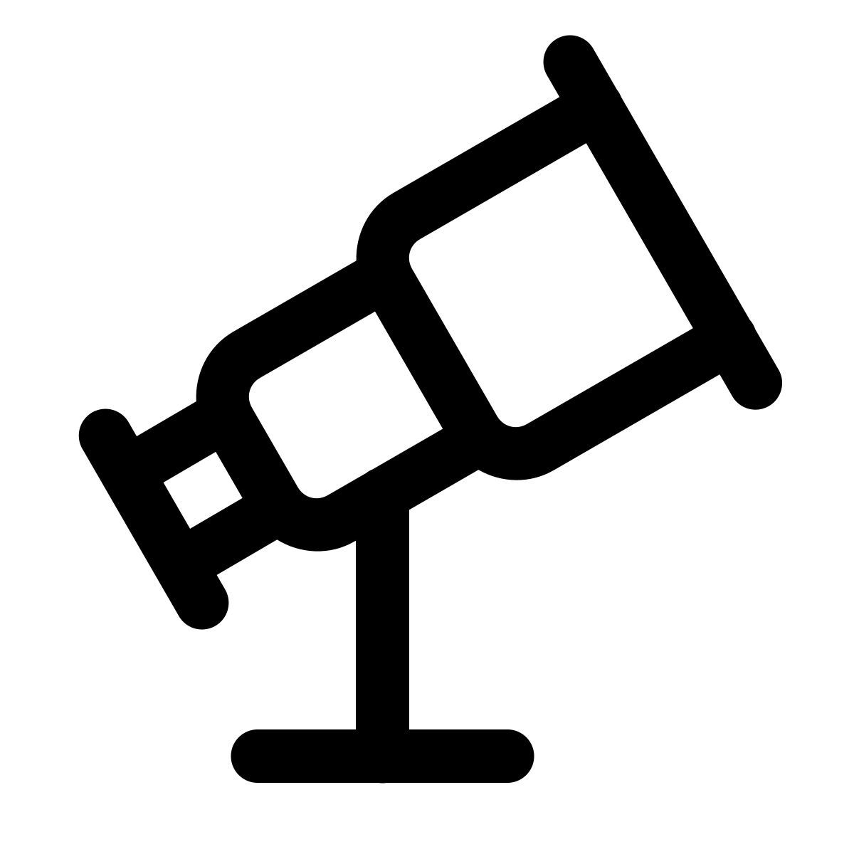 windows 11 outline style telescope icon