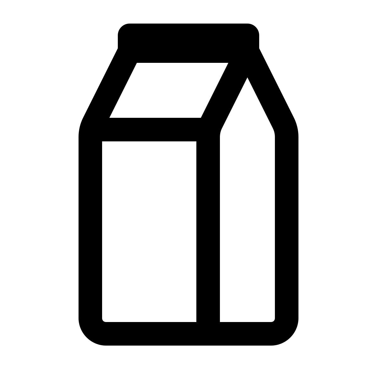 windows 11 outline style tetra pak icon