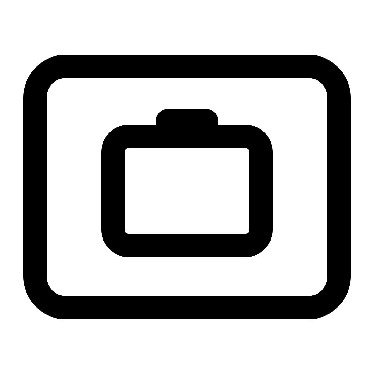 windows 11 outline style carta di viaggio icon