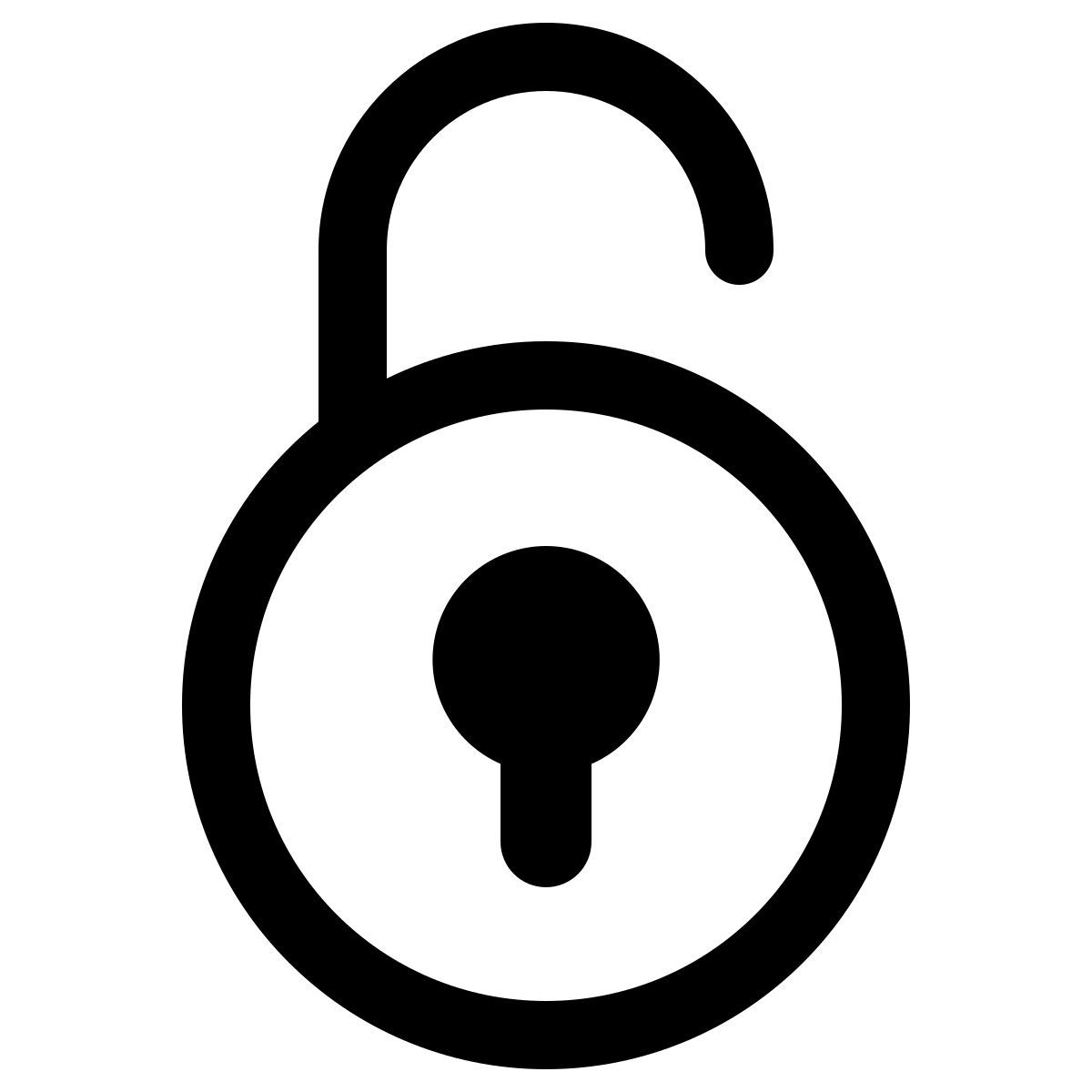 windows 11 outline style entsperren 2 icon