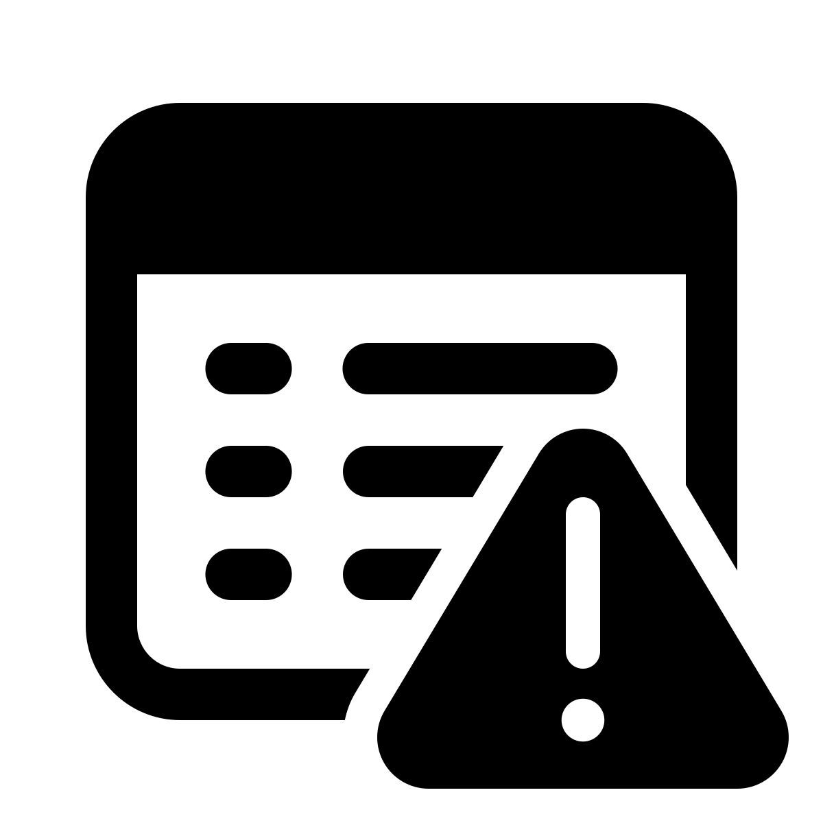 windows 11 outline style urgent property icon