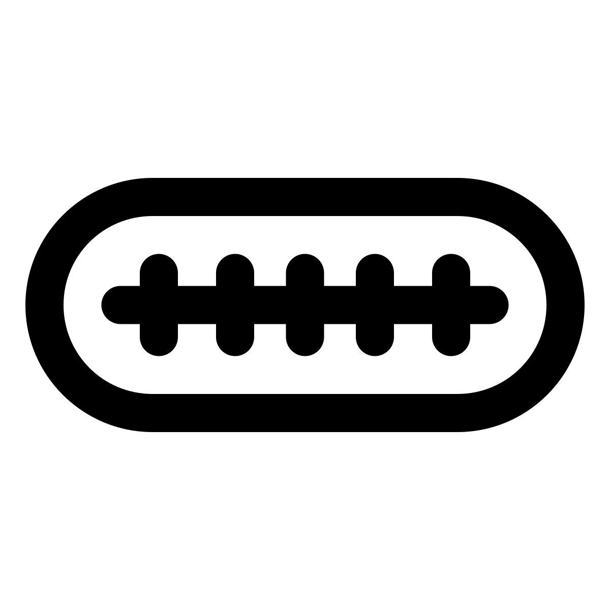 windows 11 outline style usb type c icon