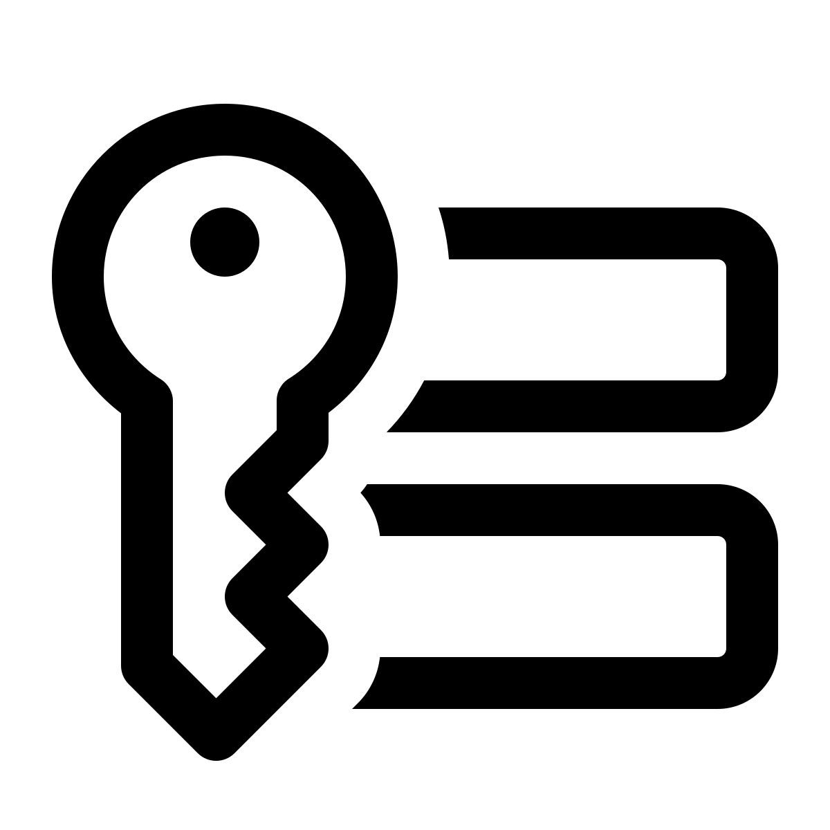 windows 11 outline style 用户凭据 icon