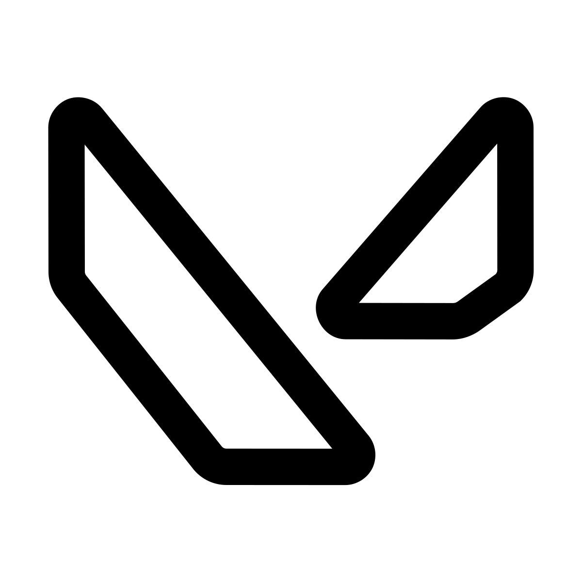 windows 11 outline style 评估 icon