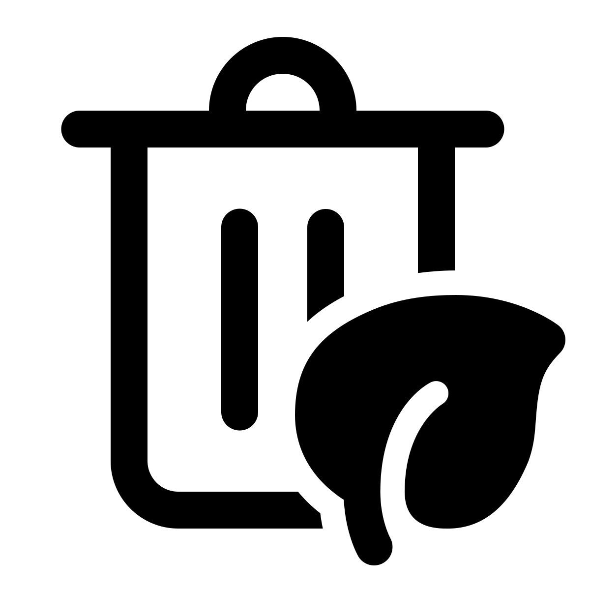 windows 11 outline style smistamento dei rifiuti icon