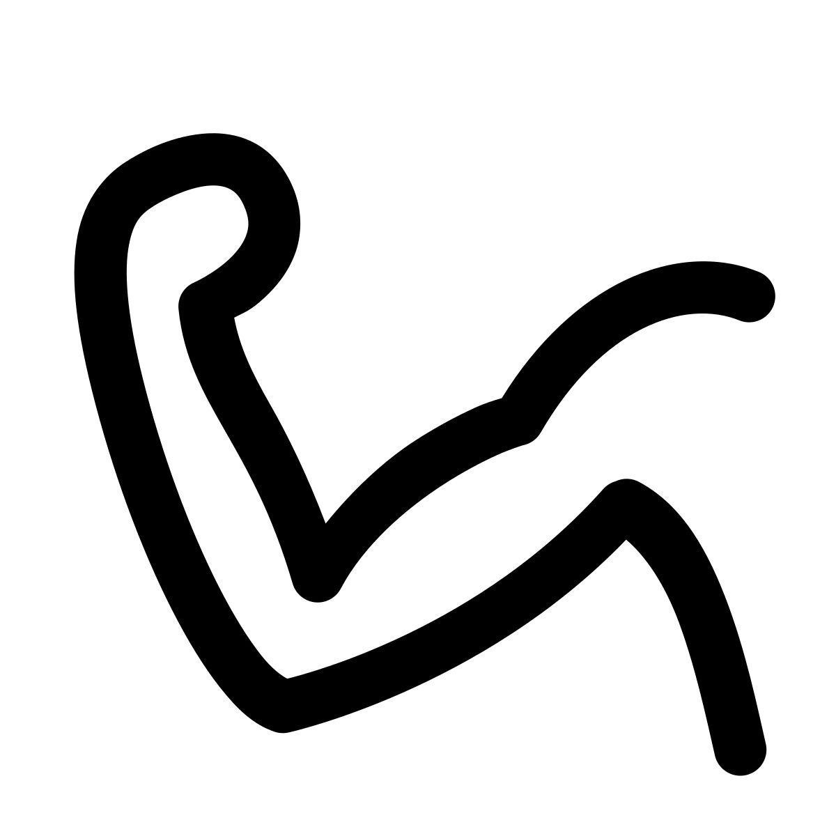 windows 11 outline style 虚弱的 icon