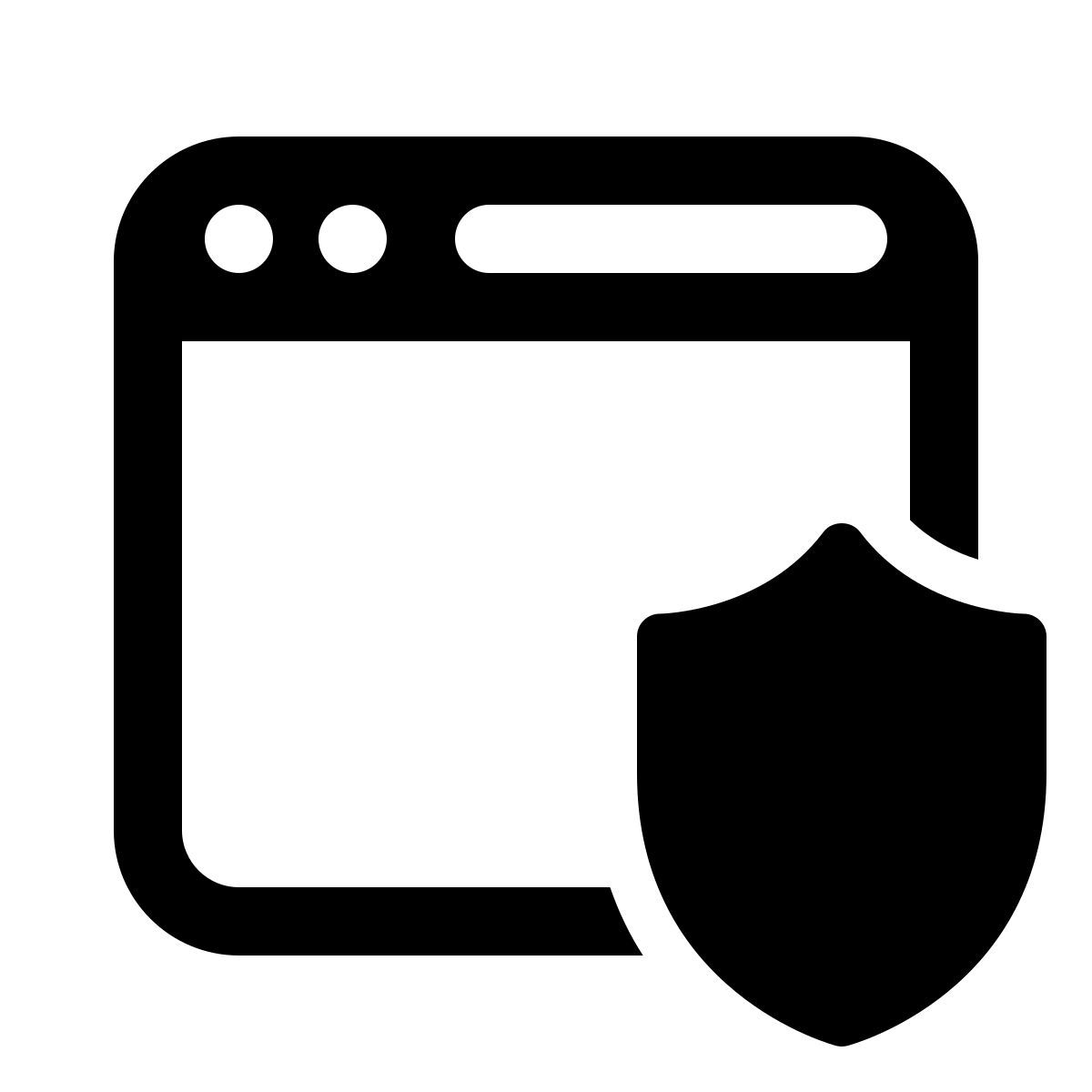 windows 11 outline style web应用防火墙 icon