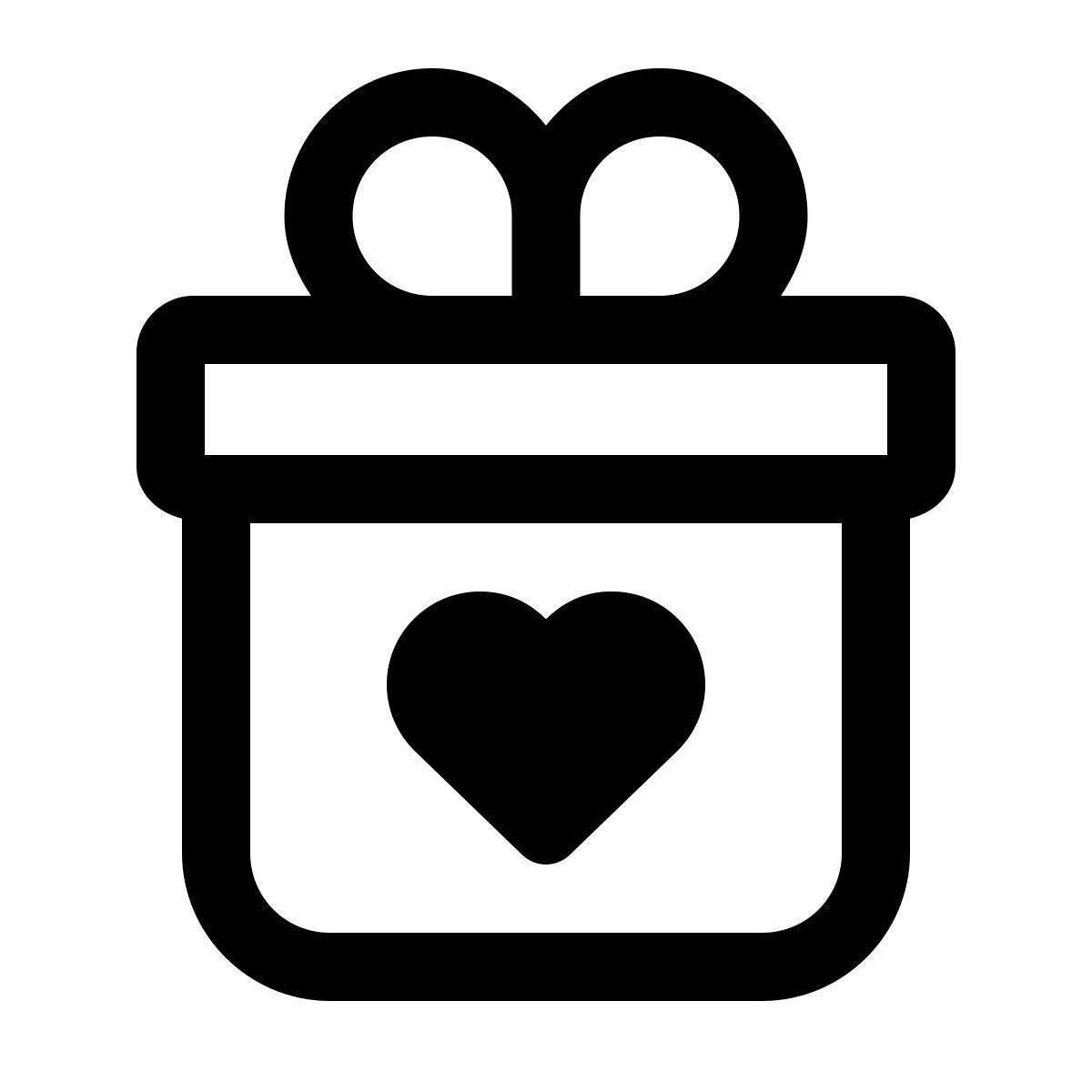 windows 11 outline style regalo di nozze icon