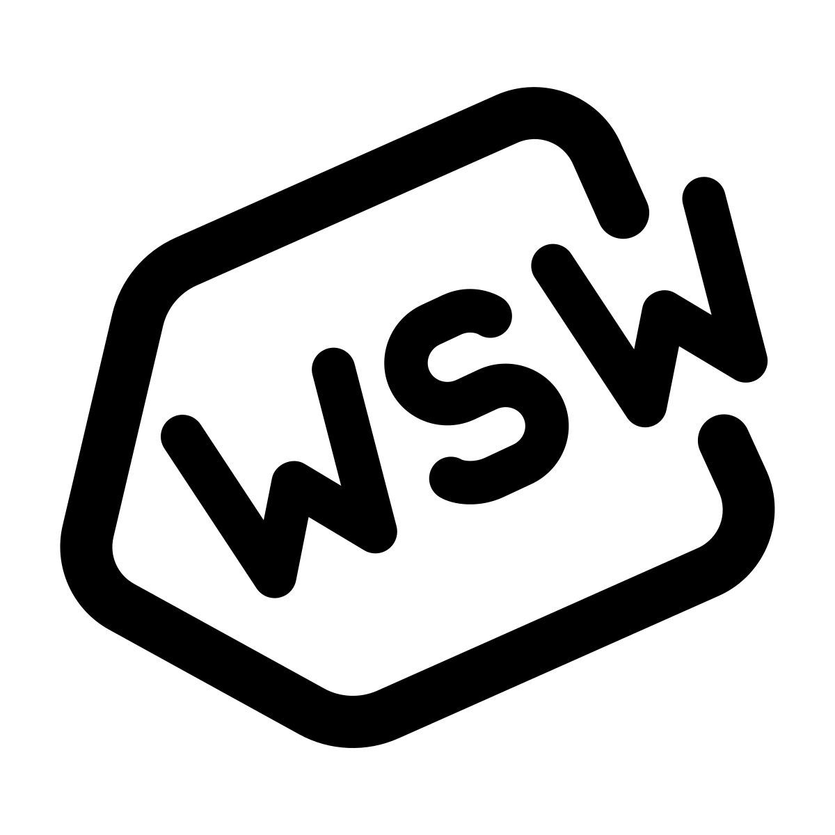 windows 11 outline style west south west icon