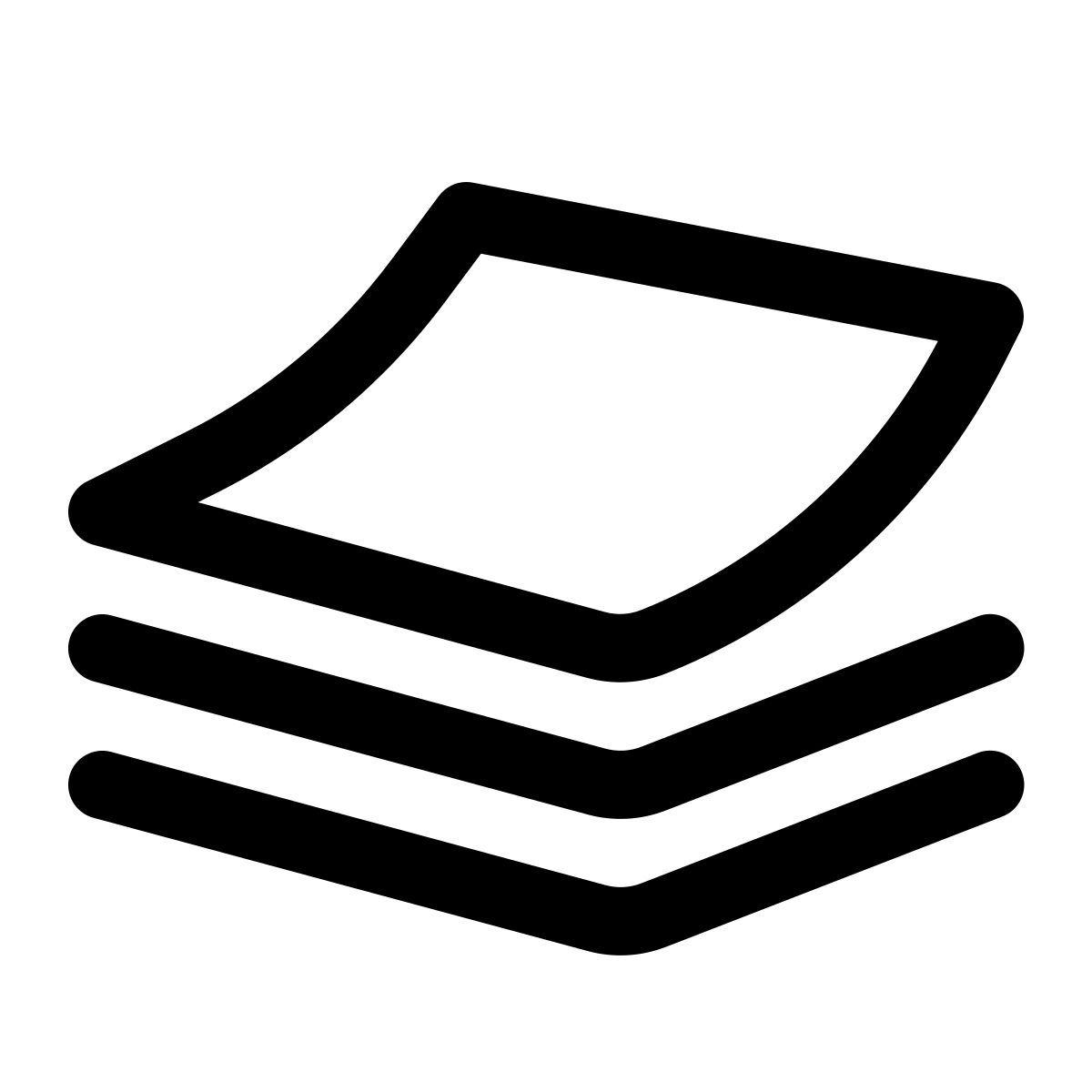 windows 11 outline style lingettes icon