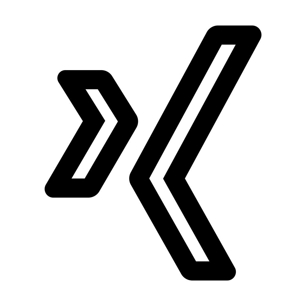 windows 11 outline style 철도의 건널목 icon