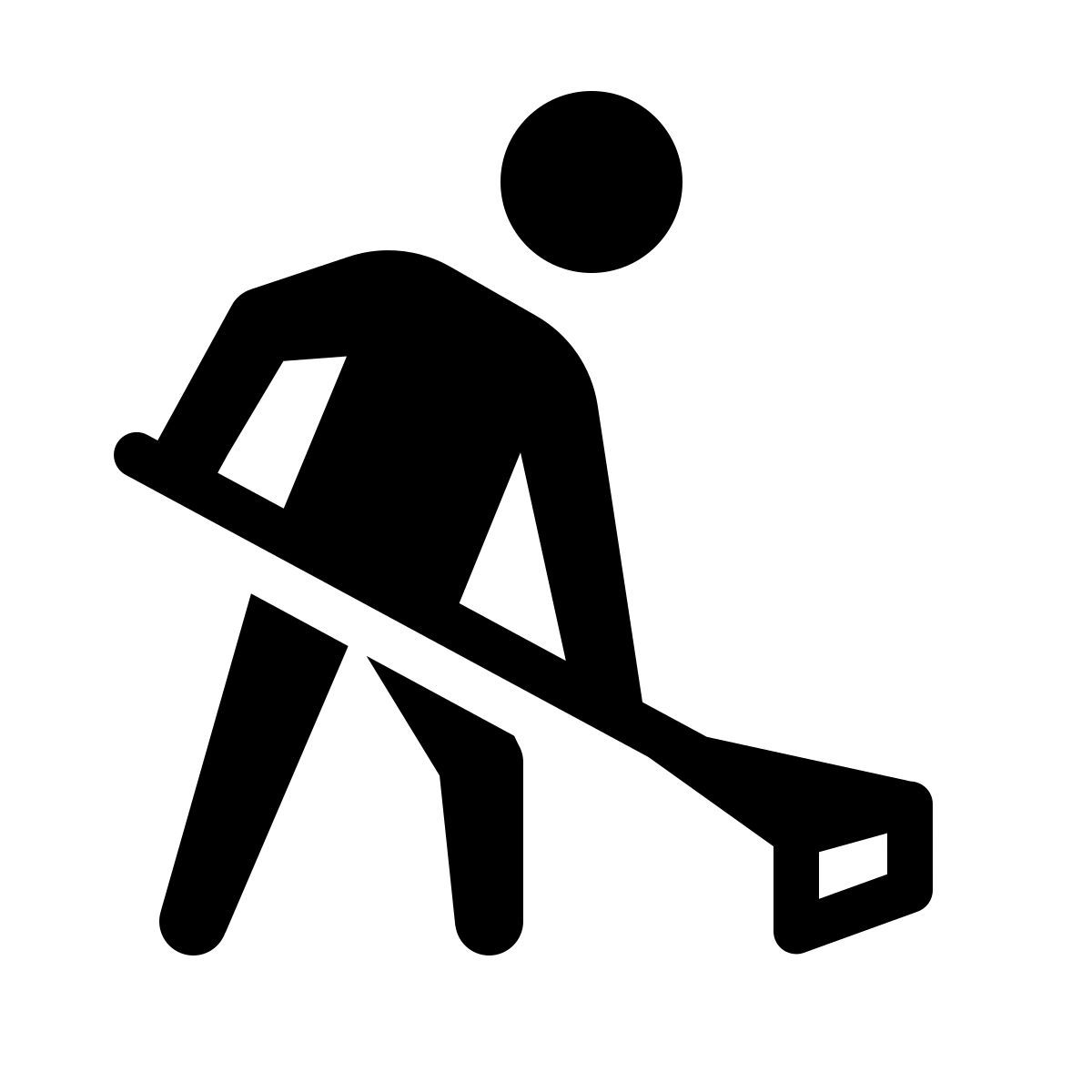 windows 11 outline style trabajar en el jardín icon