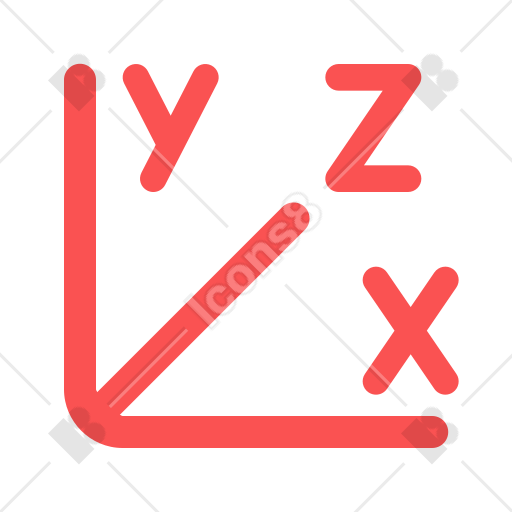 Red Multiply 3 Icon Free Red Math Icons Red Multiplication Symbol 3D,