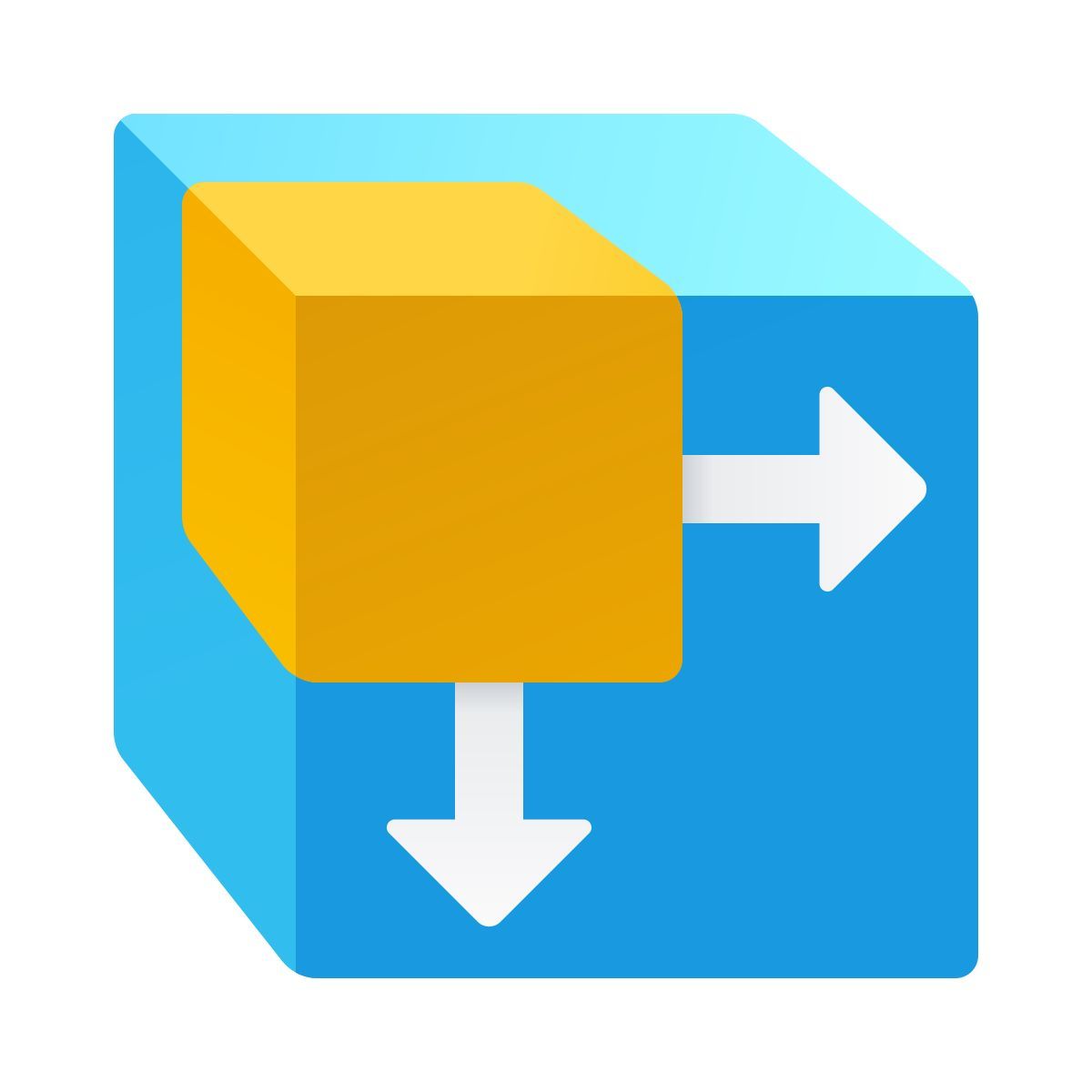 windows 11 color style 3d 스케일 icon