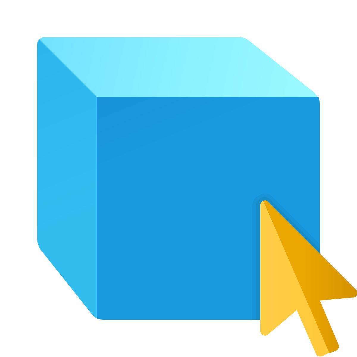 windows 11 color style 3d 선택 icon