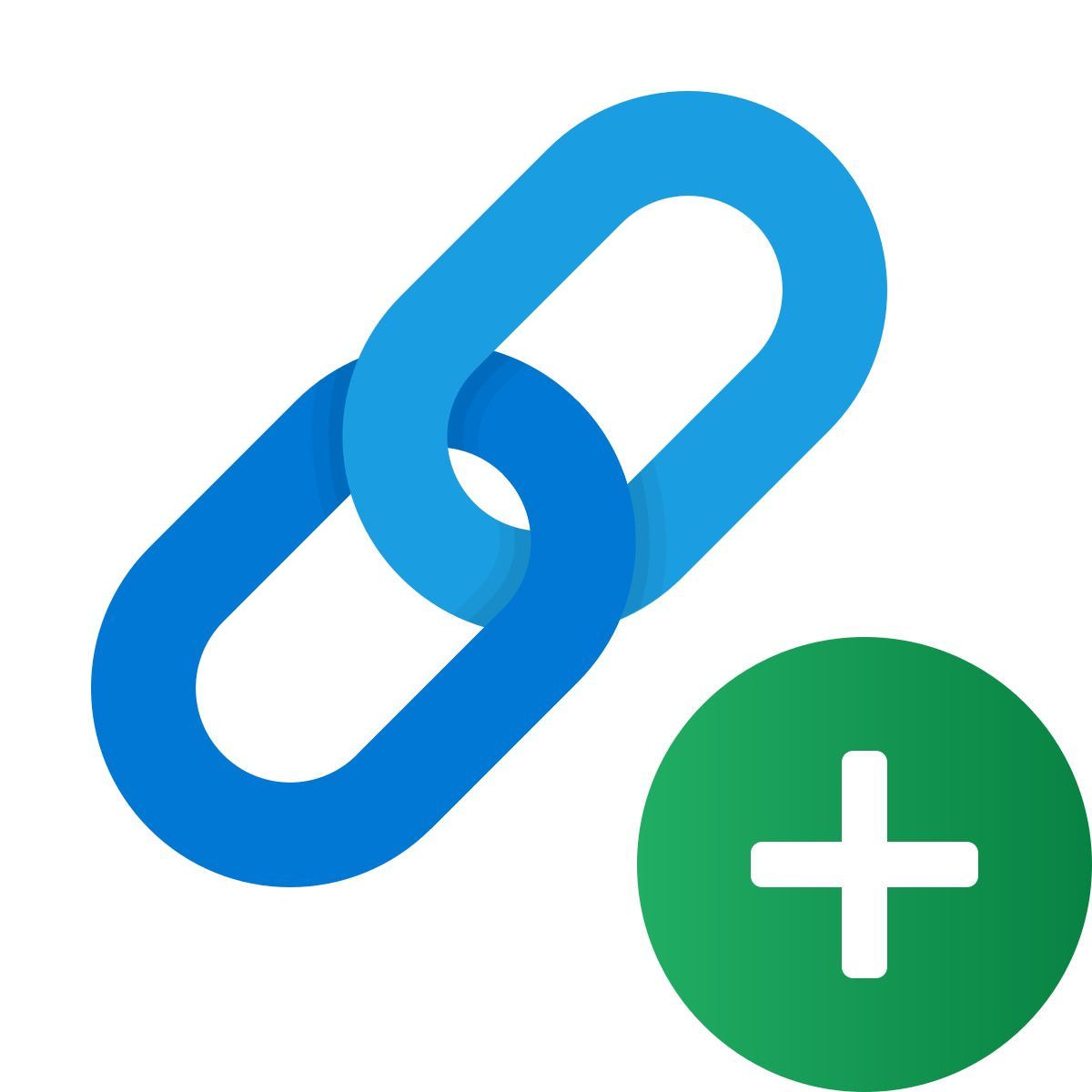 windows 11 color style ajouter un lien icon