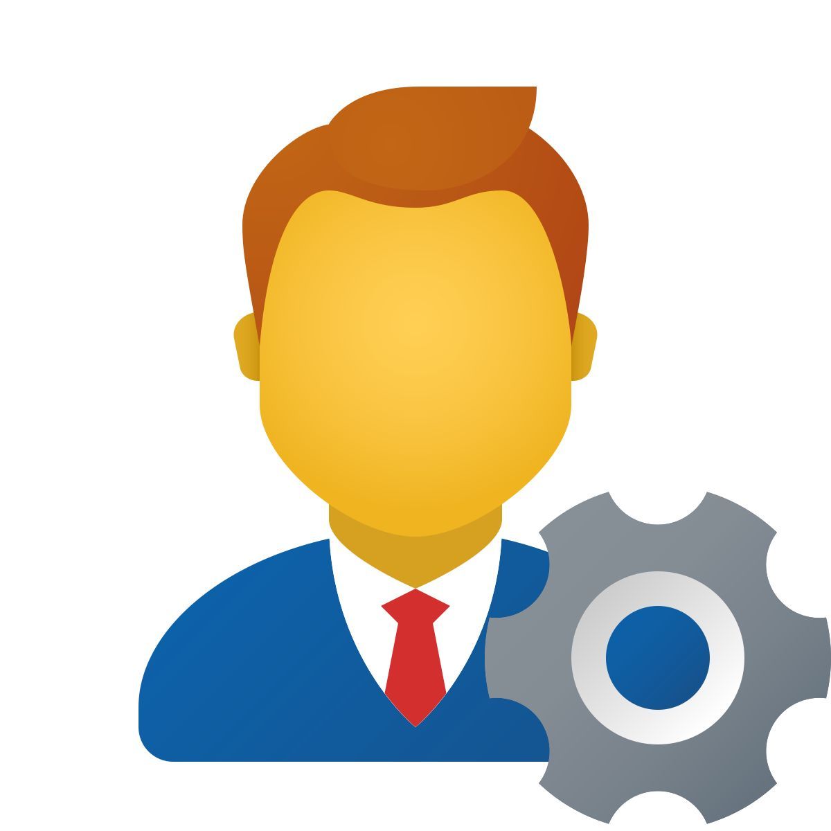 windows 11 color style paramètres administrateur homme icon