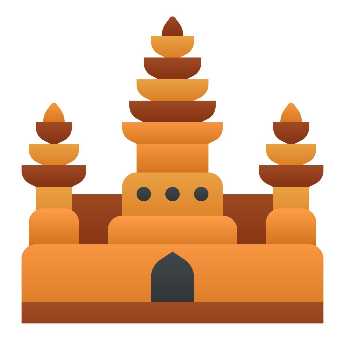windows 11 color style angkor wat icon