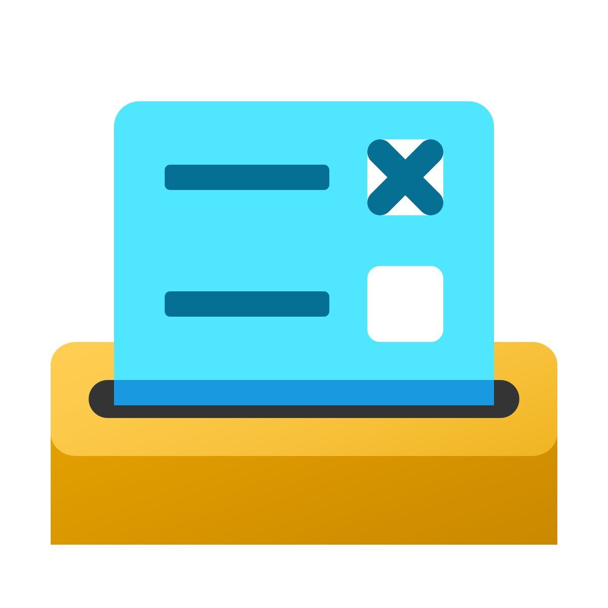 windows 11 color style votación icon