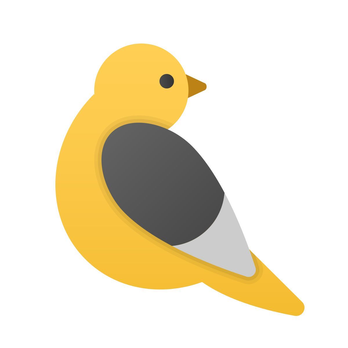 windows 11 color style pájaro icon