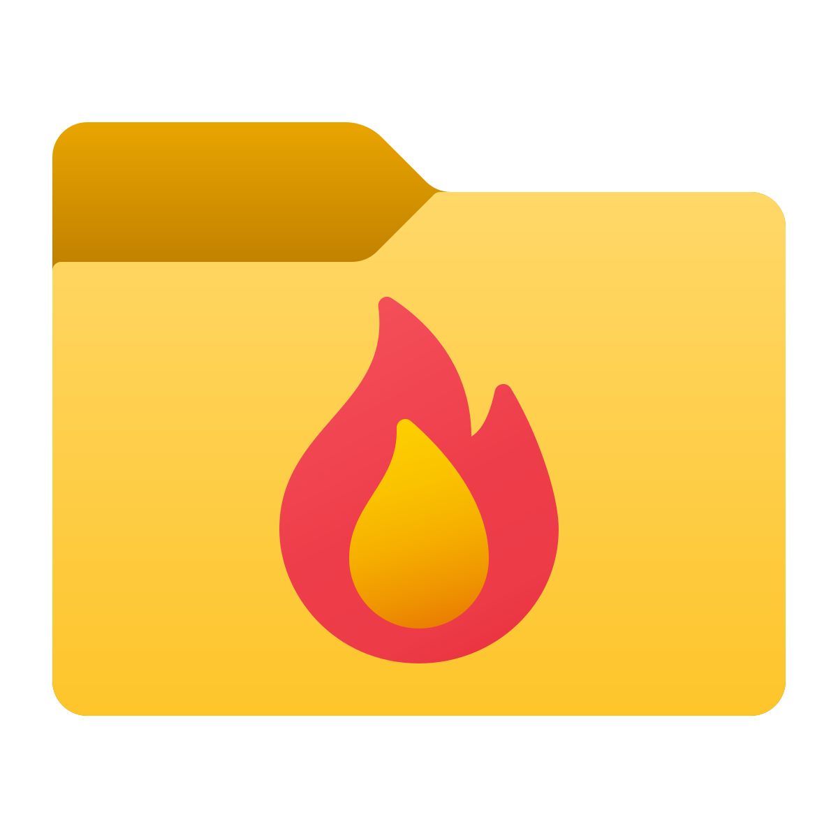 windows 11 color style burn folder icon