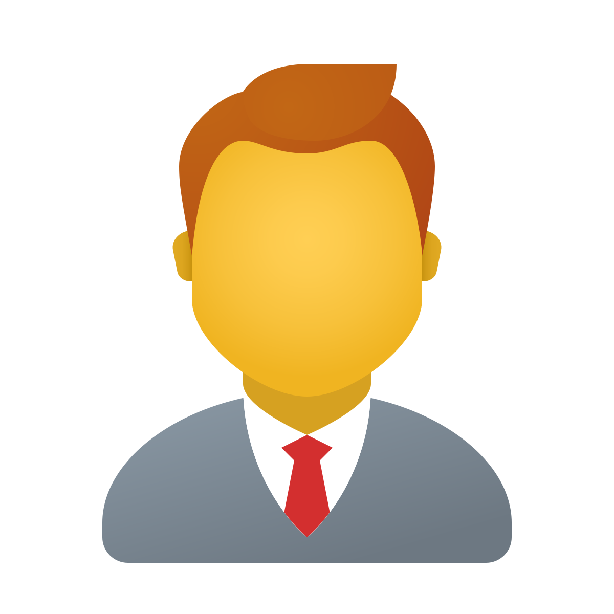 windows 11 color style businessman  v2 icon
