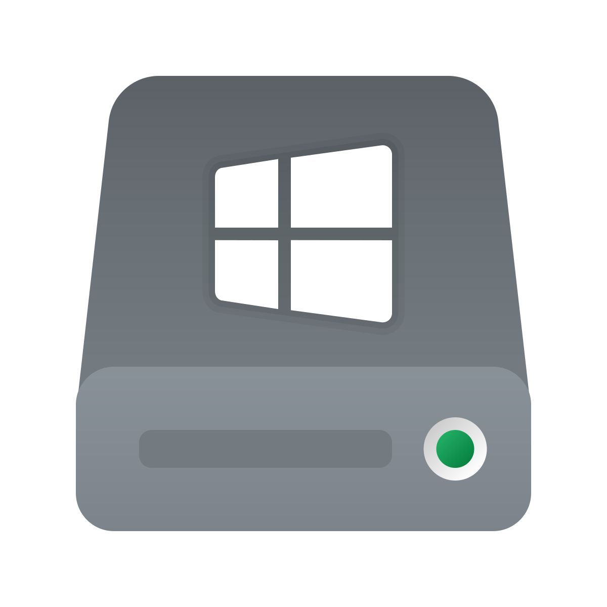 windows 11 color style disco rigido icon