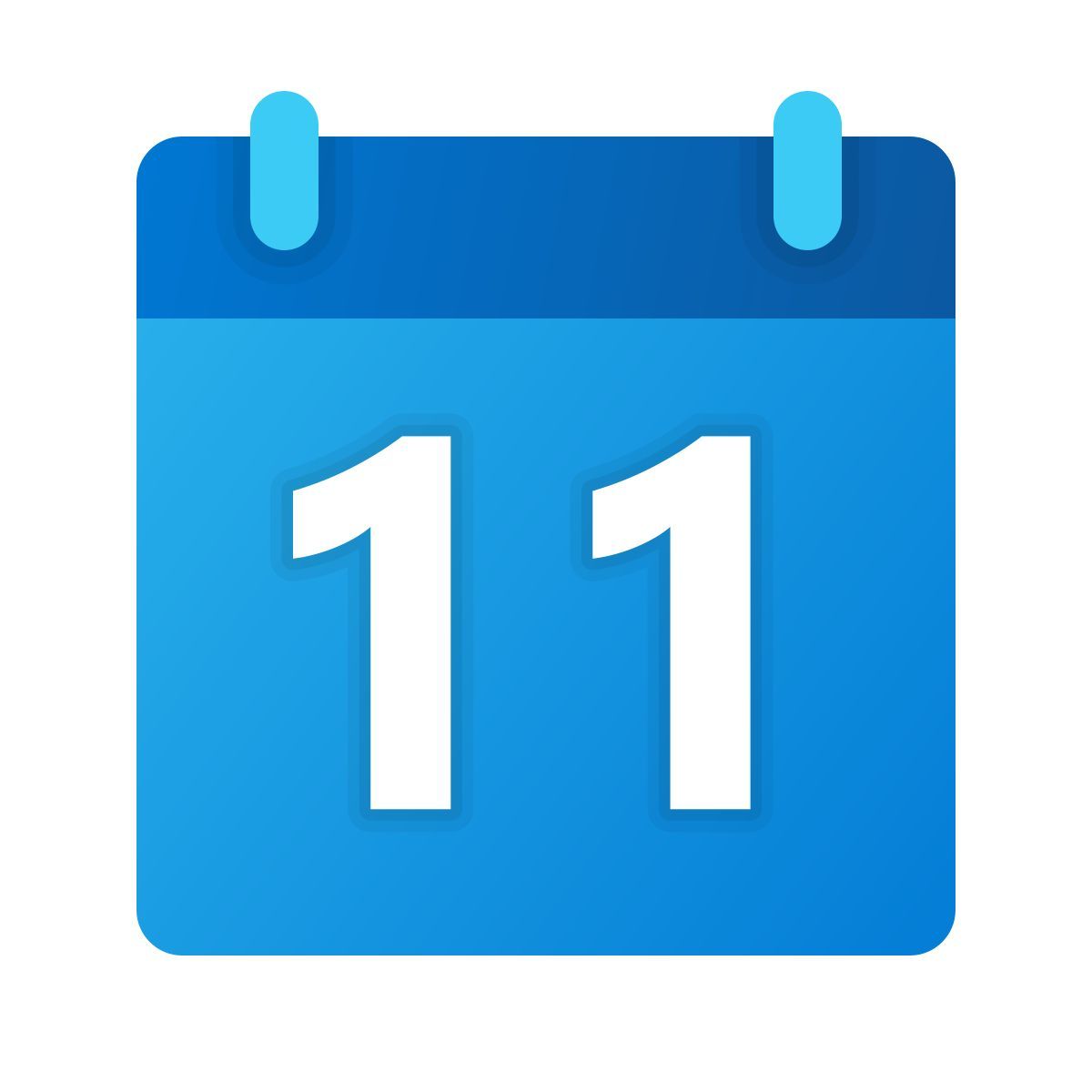 windows 11 color style calendario 11 icon