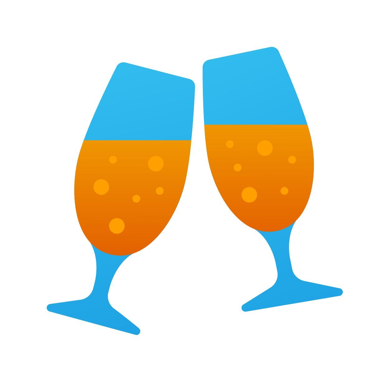 windows 11 color style 香槟酒 icon