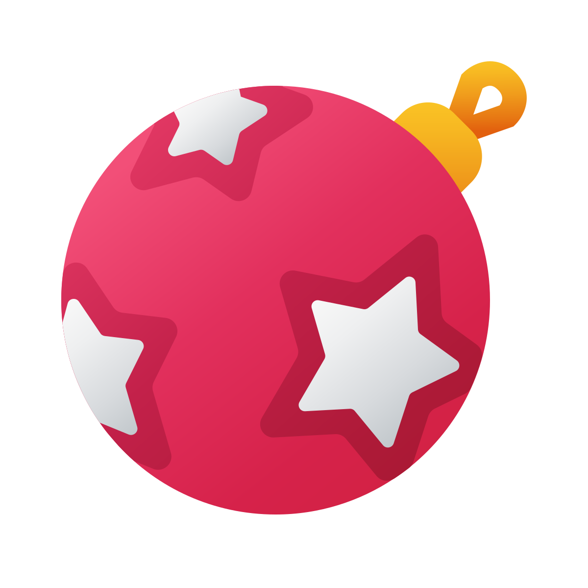 windows 11 color style christmas ball icon