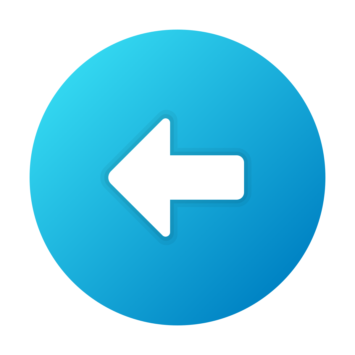 windows 11 color style circled left 2  v2 icon