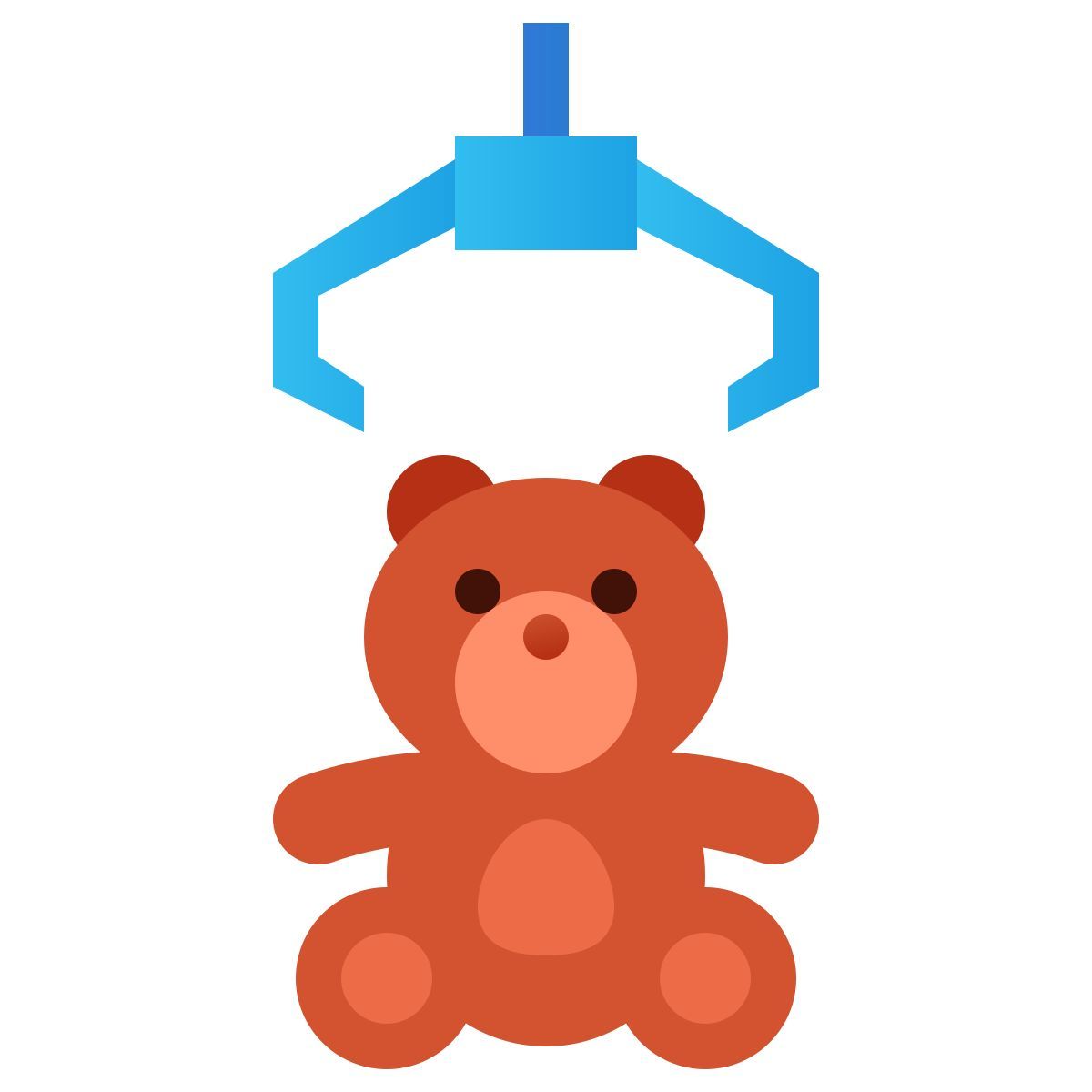 windows 11 color style claw machine icon