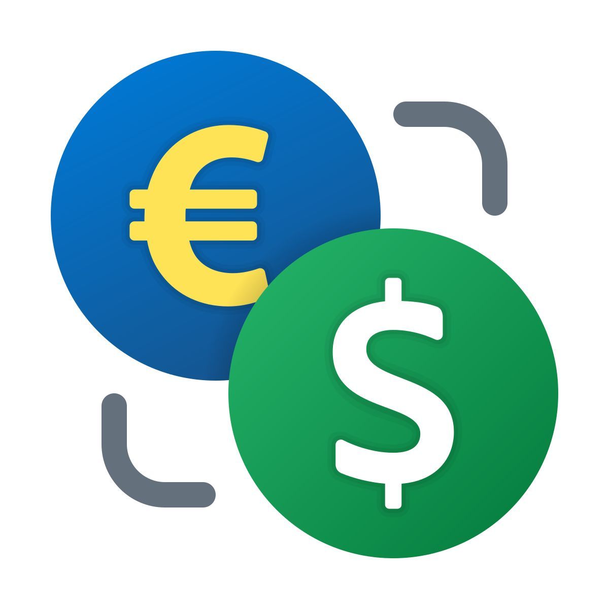 windows 11 color style cambio valuta icon