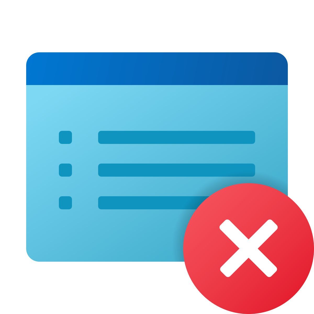 windows 11 color style delete document icon