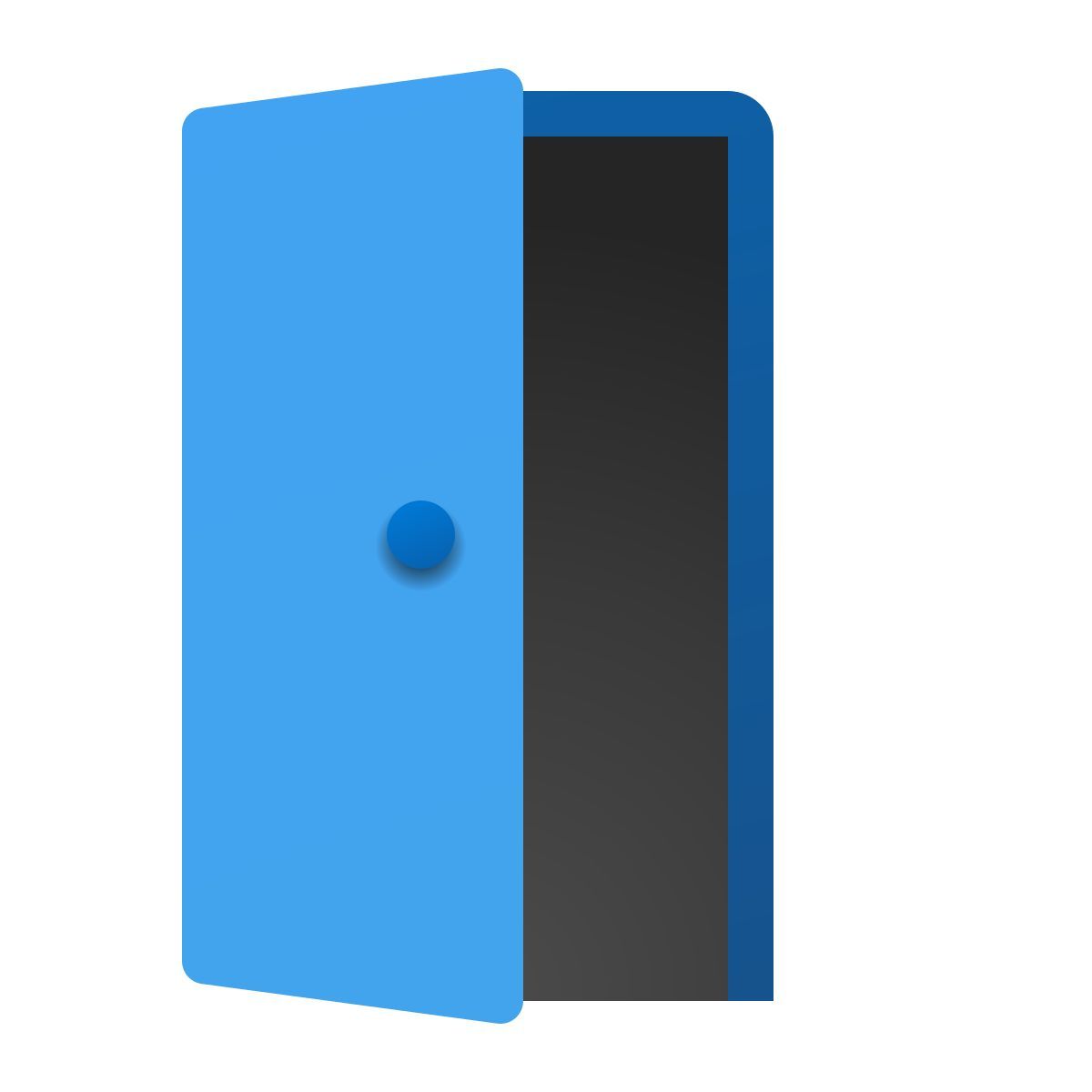 windows 11 color style porta aperta icon