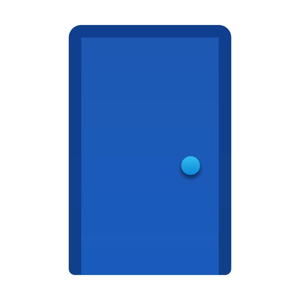 windows 11 color style door icon