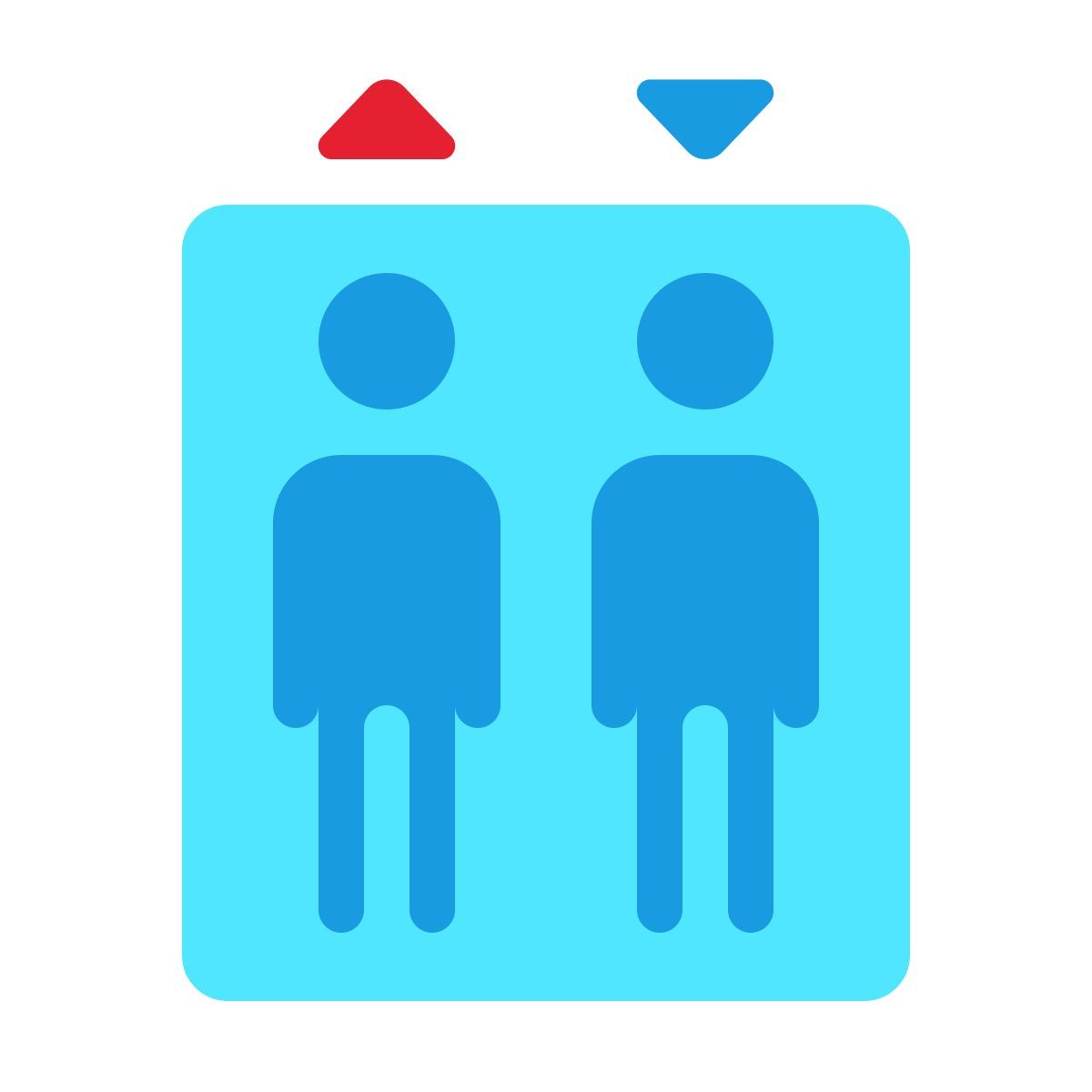 windows 11 color style 电梯 icon