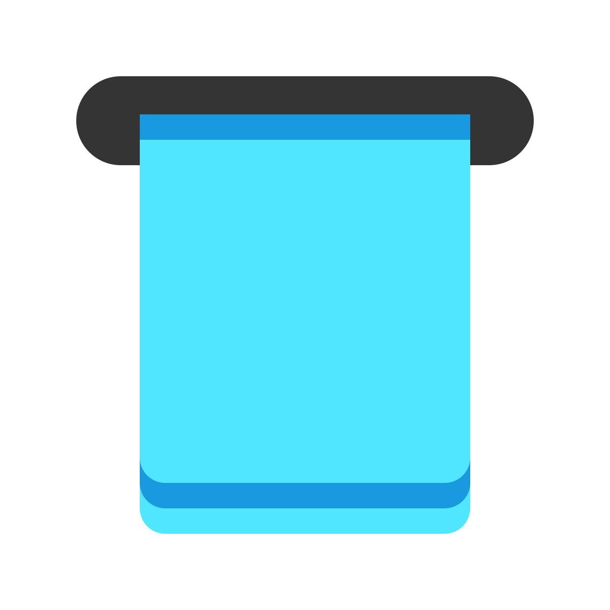 windows 11 color style machine à écrire icon