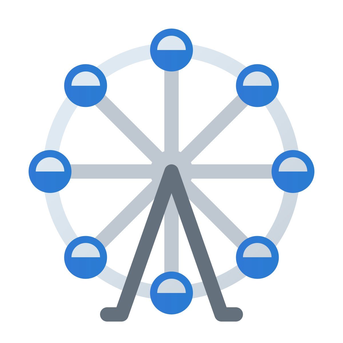 windows 11 color style 摩天轮 icon