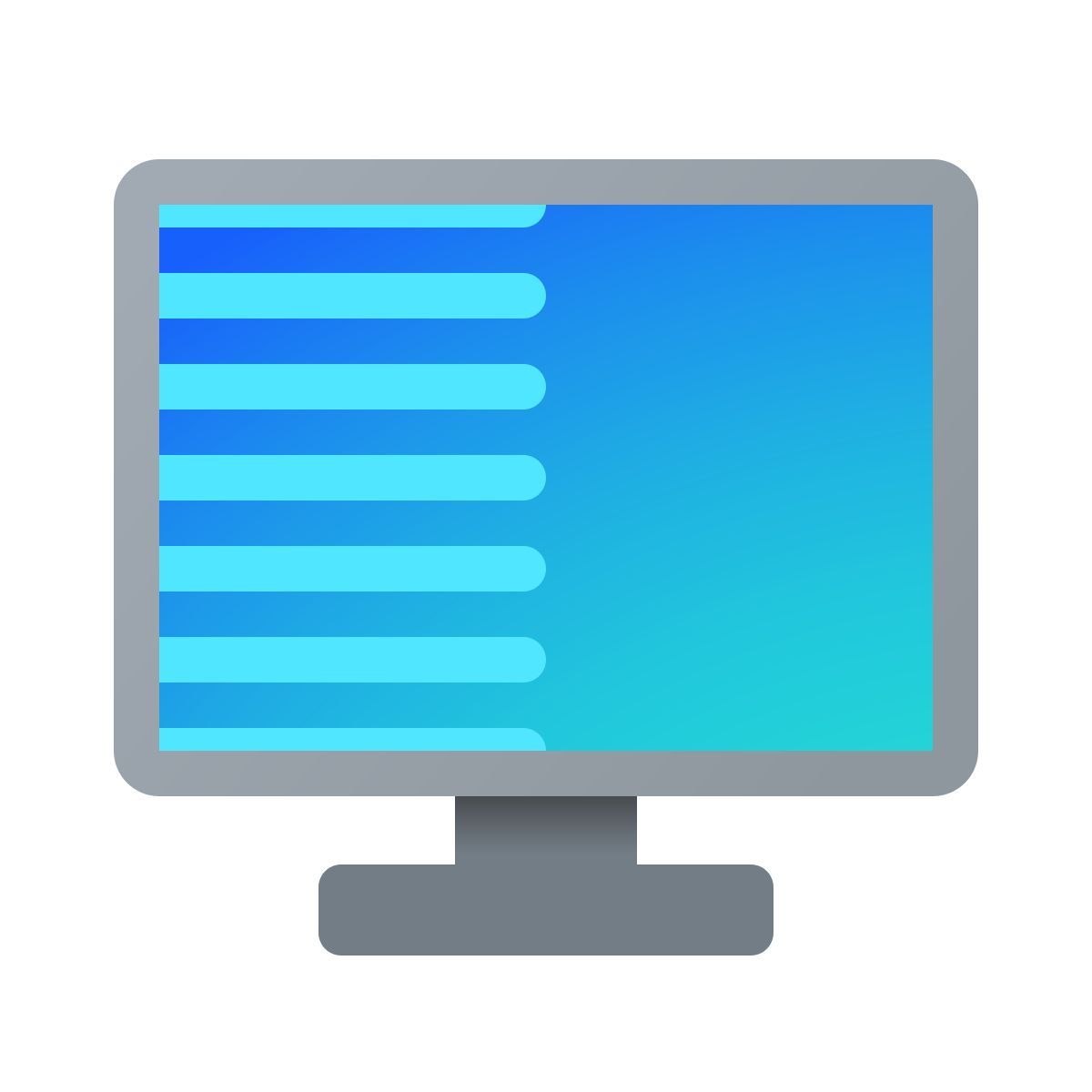 windows 11 color style sin destellos icon